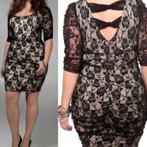 TORRID Black Lacy Dress